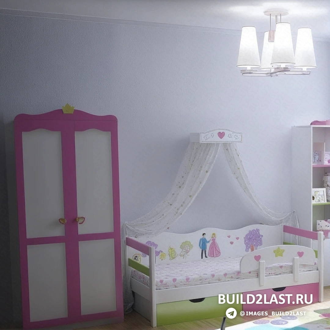 Детская в английском стиле с коричневой мебелью, ковром и светильниками, выполненная в бежевых и салатовых тонах.