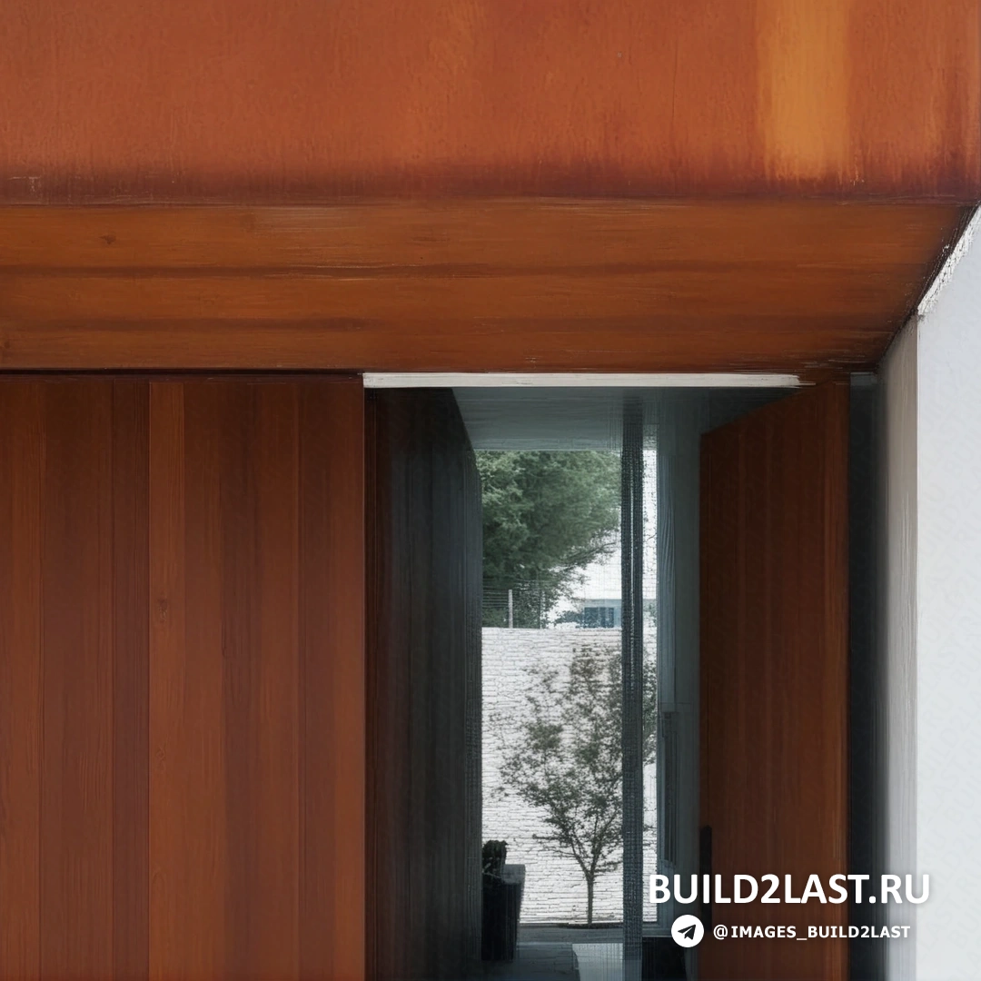 Элегантная архитектура дома с металлическим каркасом и стеклянными фасадами, окруженная природными деревянными конструкциями