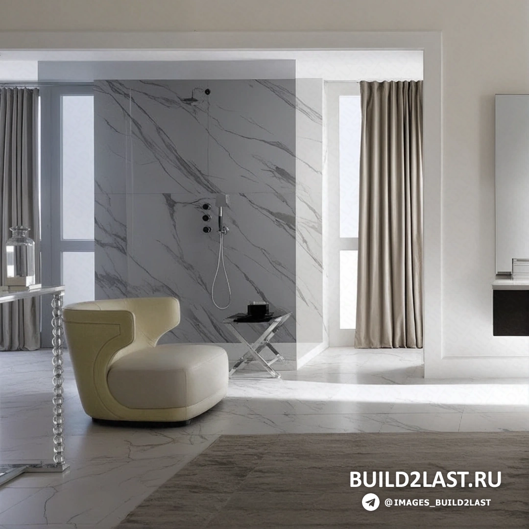 Элегантная ванная комната с черным и серым цветами, подвесными светильниками и современной ванной.