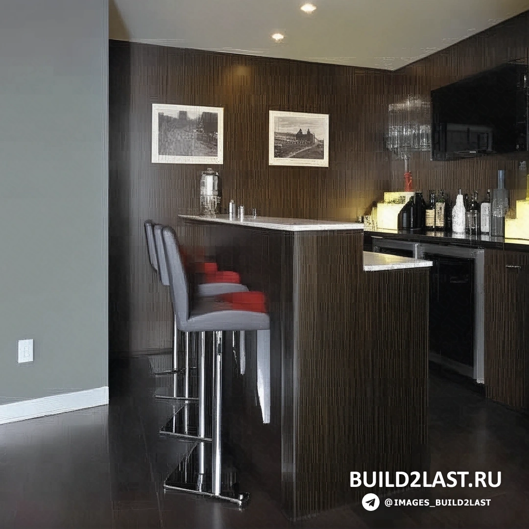 Интерьер квартиры в футуристическом кондоминиуме с минималистичным дизайном и высокими потолками