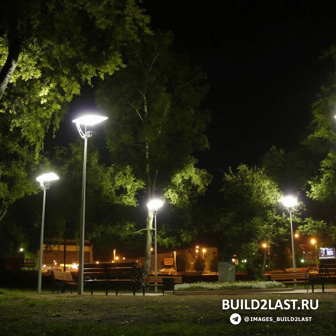 Медные садовые светильники и уличное освещение в коричневых тонах для сада.