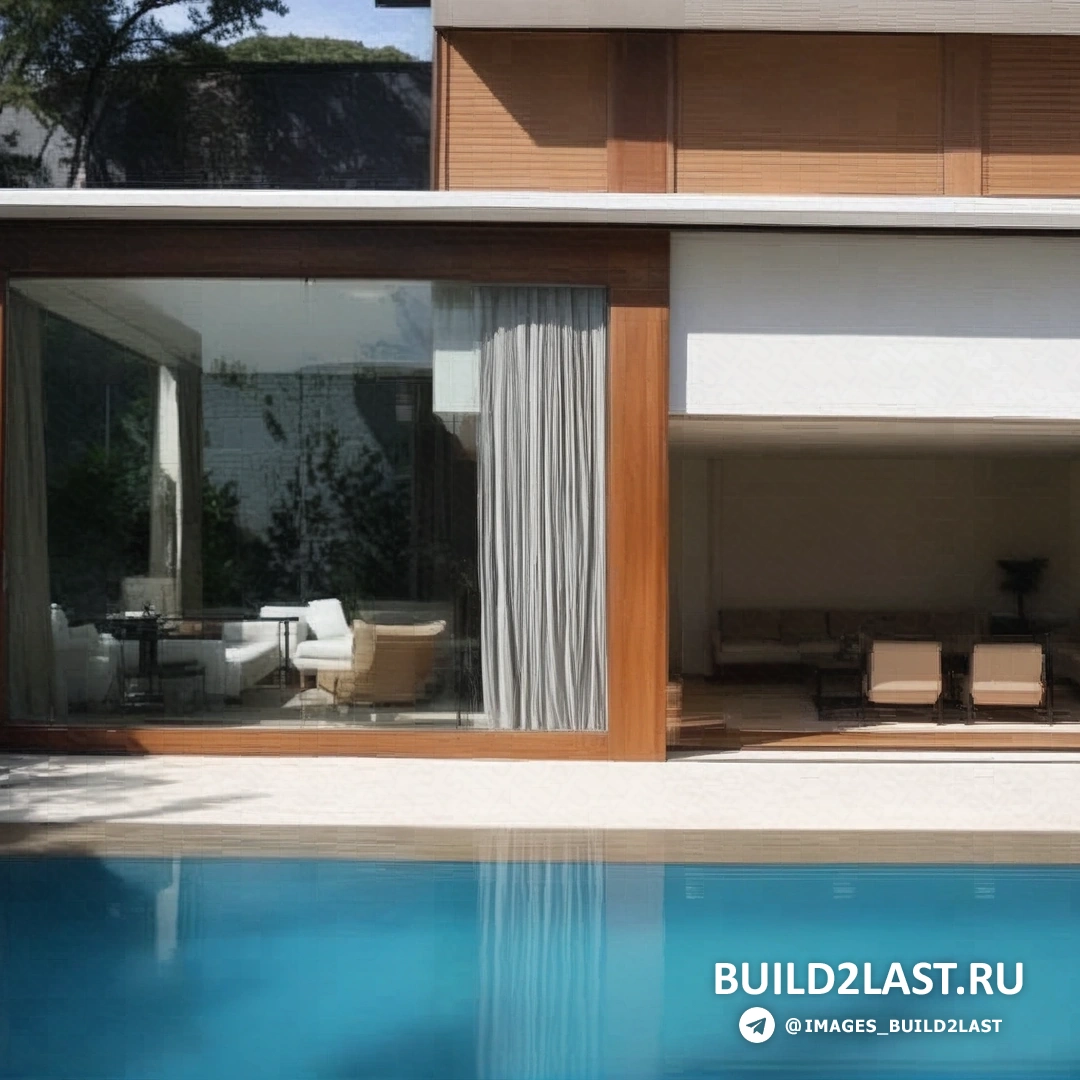 Современная архитектура в джунглях с открытыми террасами