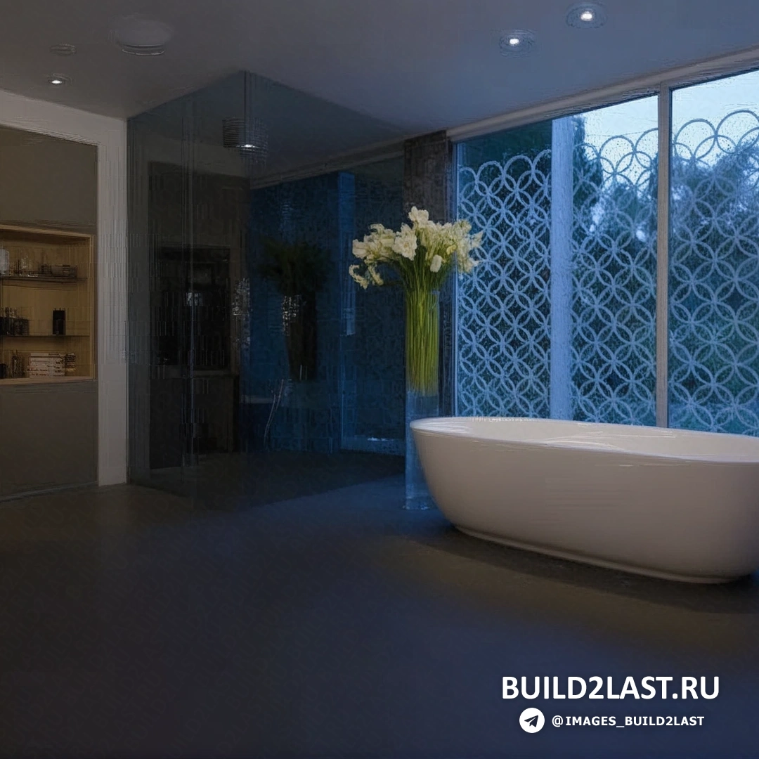 Современная кухня с островом и встроенной техникой