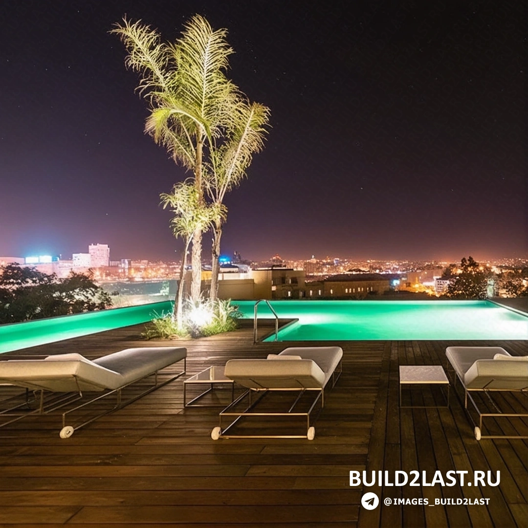 Современный ресторан с панорамными окнами и стильной мебелью