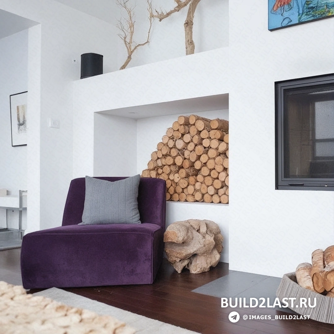 Столовая с черными стульями и столом, окнами и картинами на стенах. Современные детали интерьера.