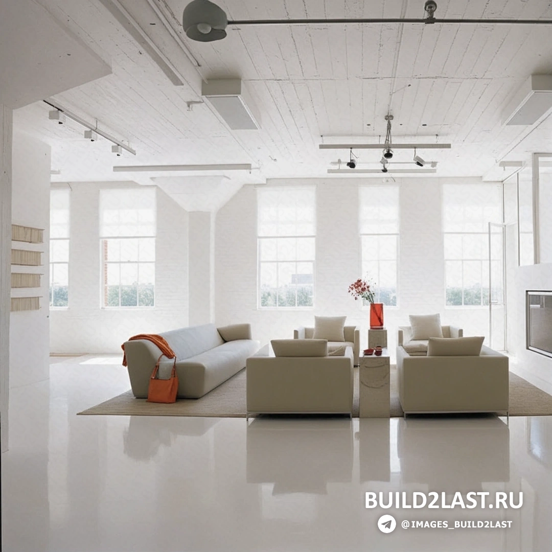 Вид на террасу на крыше с современной мебелью и растительностью